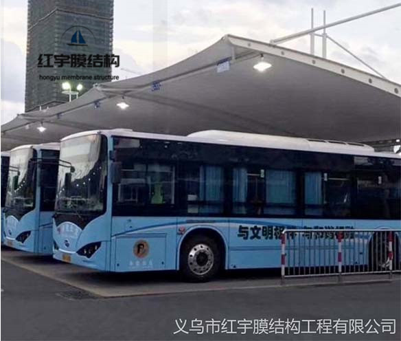 汽車(chē)停車(chē)棚膜結(jié)構(gòu)