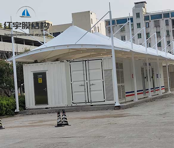 方艙醫院遮陽棚